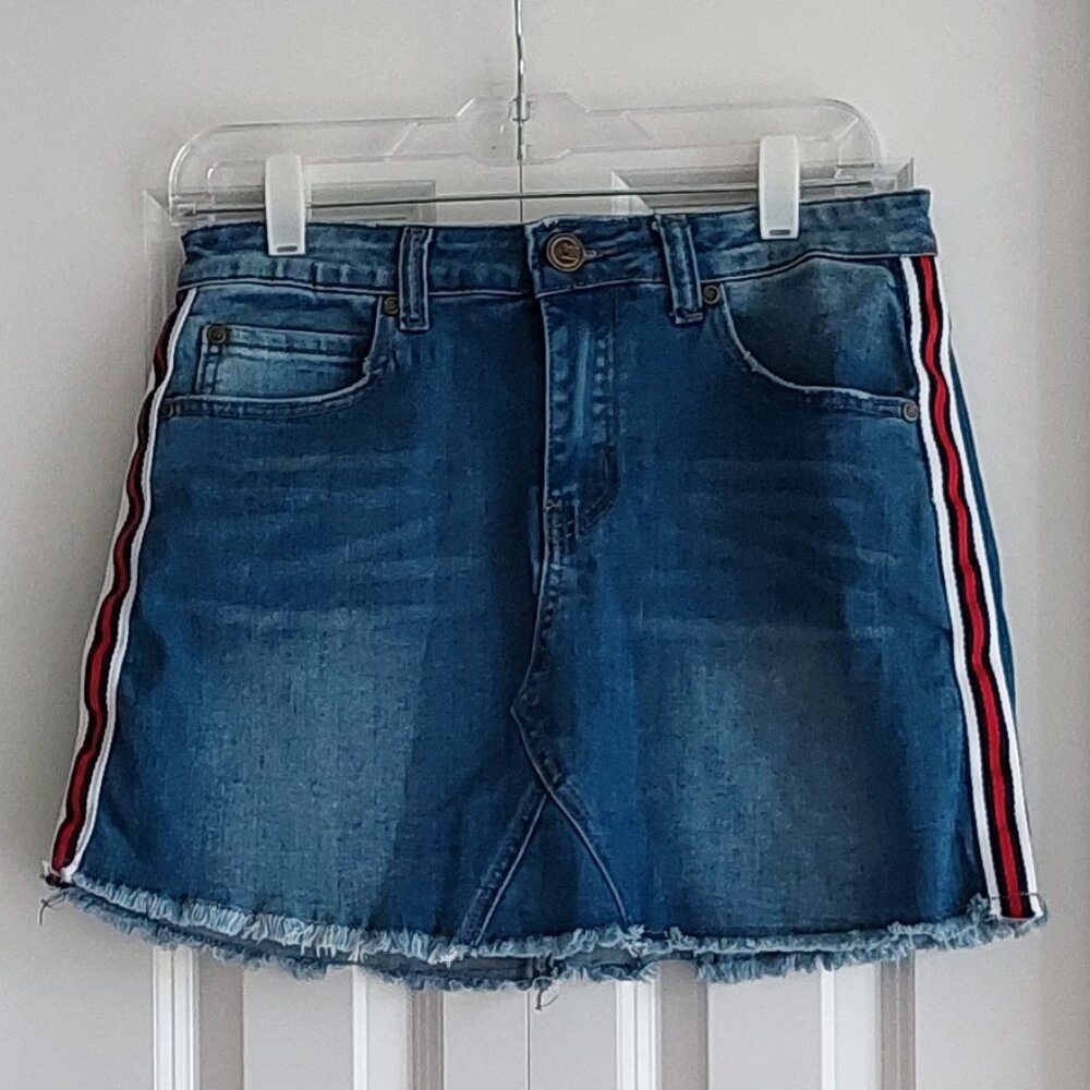 GoGo Blue Denim Jean Skirt Junior's Size 9